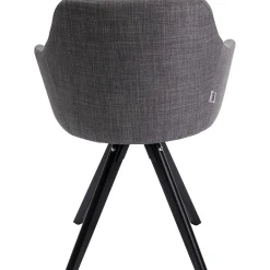 KARE Design Chaises Pivotantes|Chaise Pivotante Madame Gris