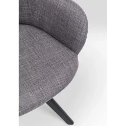 KARE Design Chaises Pivotantes|Chaise Pivotante Madame Gris