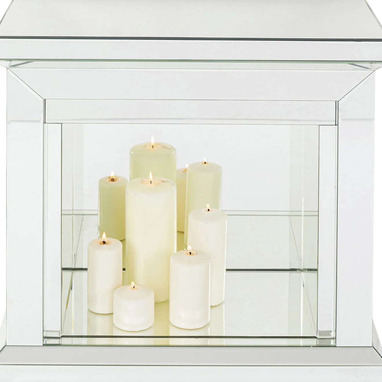 KARE Design Encadrements De Cheminee|Cheminee Décorative Crystal 71X70Cm