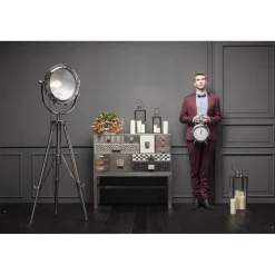 KARE Design Buffets Hauts|Commode Haute Chalet Argent 13 Tiroirs