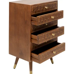 KARE Design Buffets Hauts|Commode Haute Muskat 6 Tiroirs