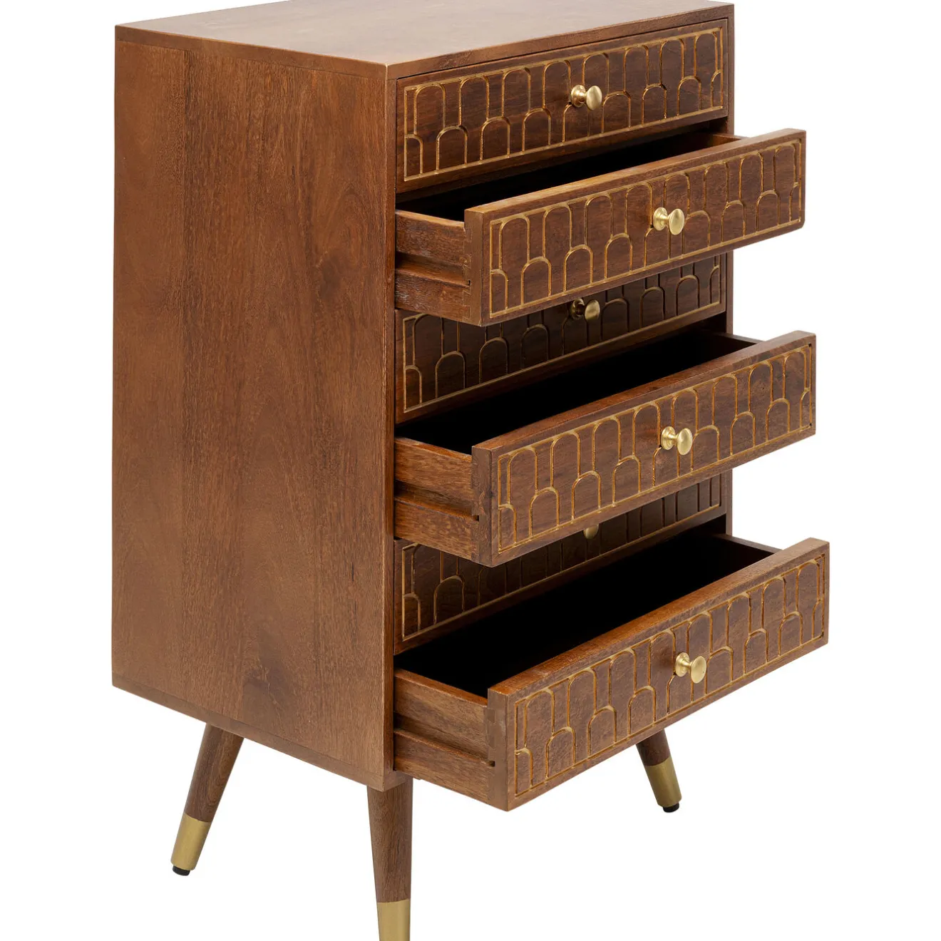 KARE Design Buffets Hauts|Commode Haute Muskat 6 Tiroirs