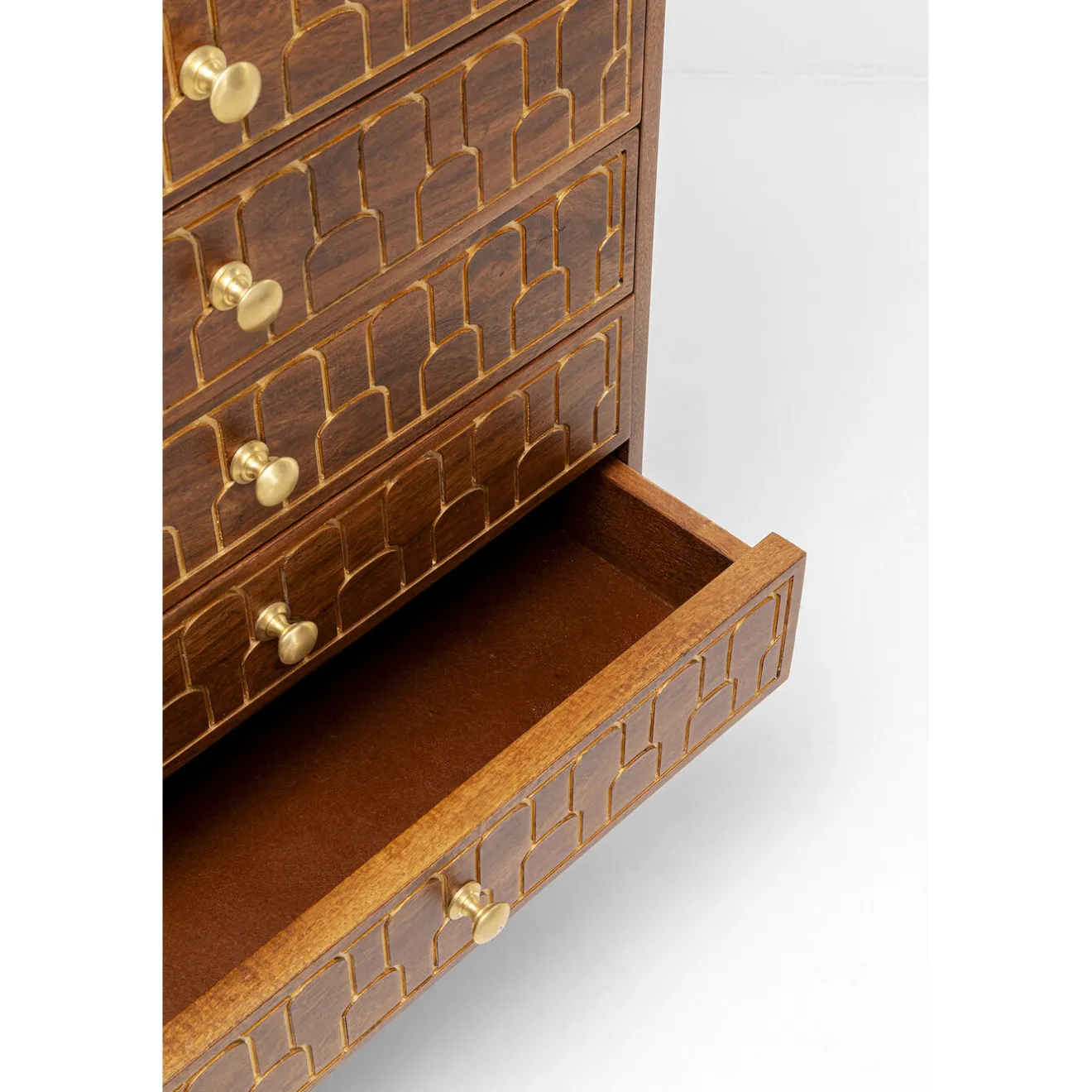 KARE Design Buffets Hauts|Commode Haute Muskat 6 Tiroirs