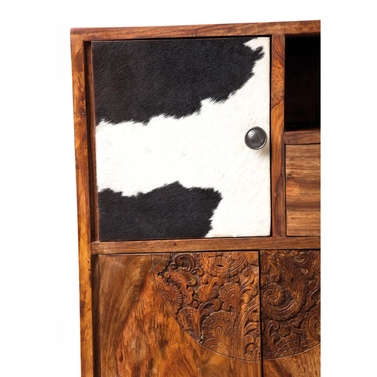 KARE Design Buffets Hauts|Commode Haute Rodeo 3 Portes,8 Tiroirs