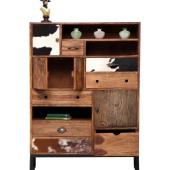 KARE Design Buffets Hauts|Commode Haute Rodeo 3 Portes,8 Tiroirs