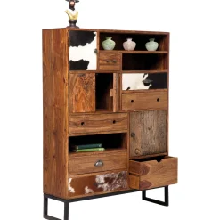 KARE Design Buffets Hauts|Commode Haute Rodeo 3 Portes,8 Tiroirs