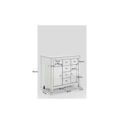 KARE Design Commodes|Commode Luxury 2 Portes,6 Tiroirs