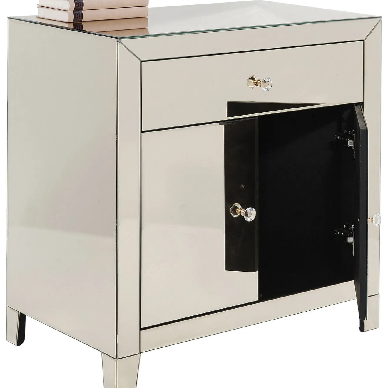 KARE Design Commodes|Commode Luxury Champagne 2-Portes,1-Tiroir