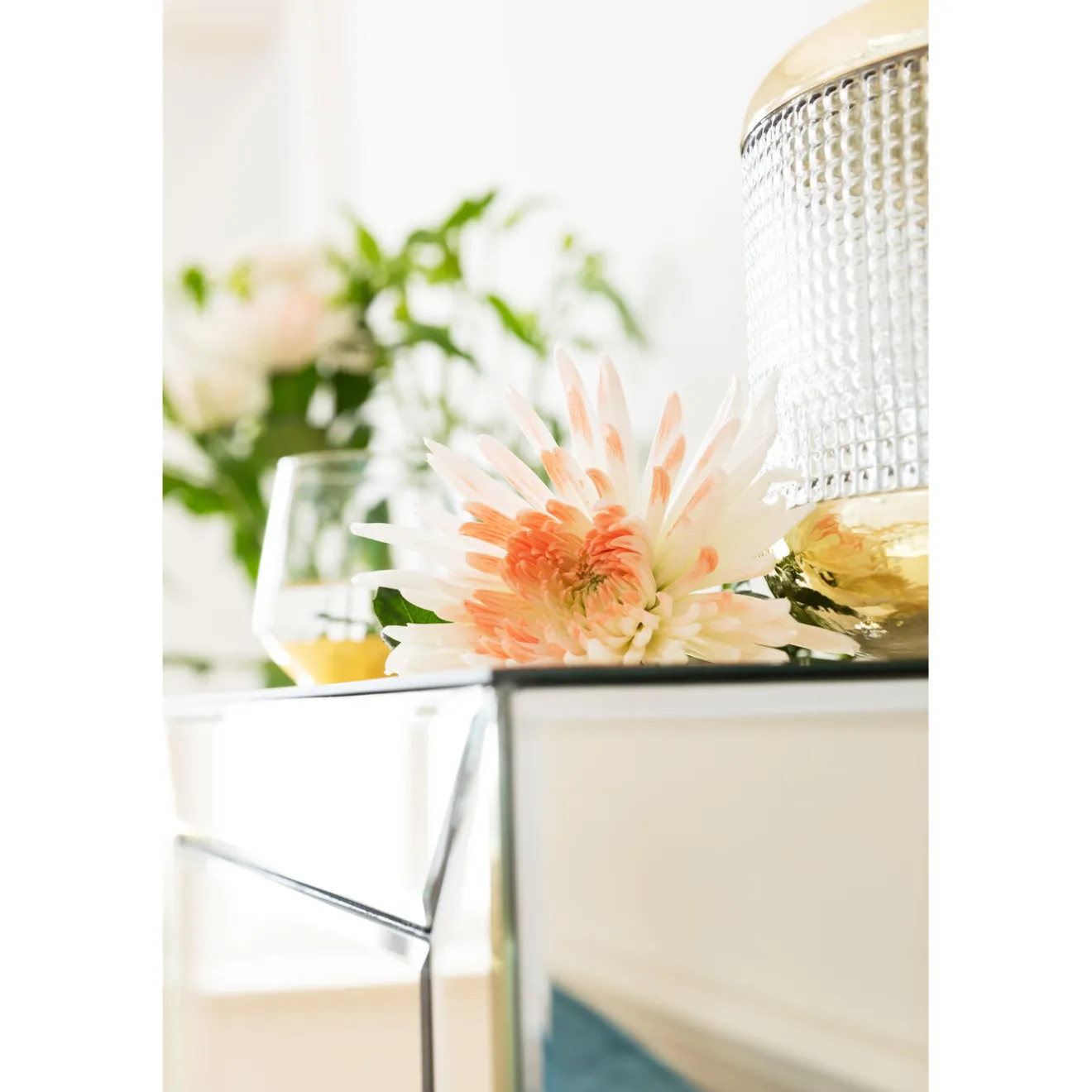 KARE Design Commodes|Commode Luxury Champagne 2-Portes,1-Tiroir