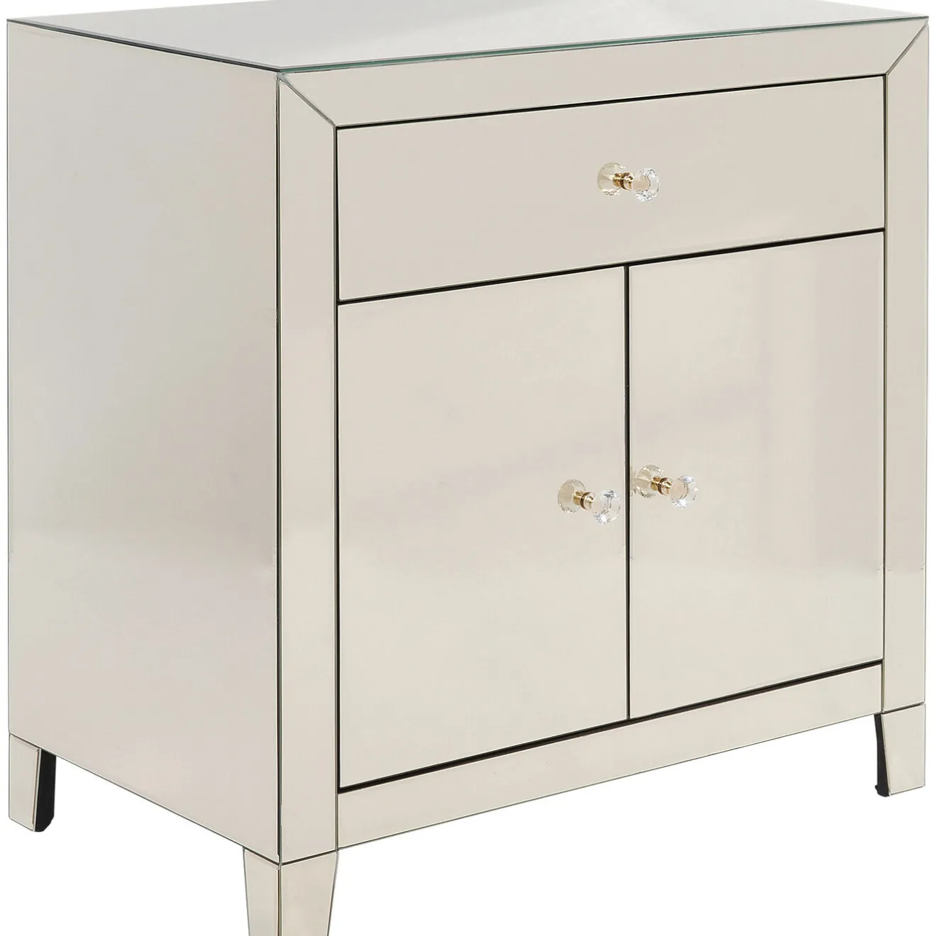 KARE Design Commodes|Commode Luxury Champagne 2-Portes,1-Tiroir