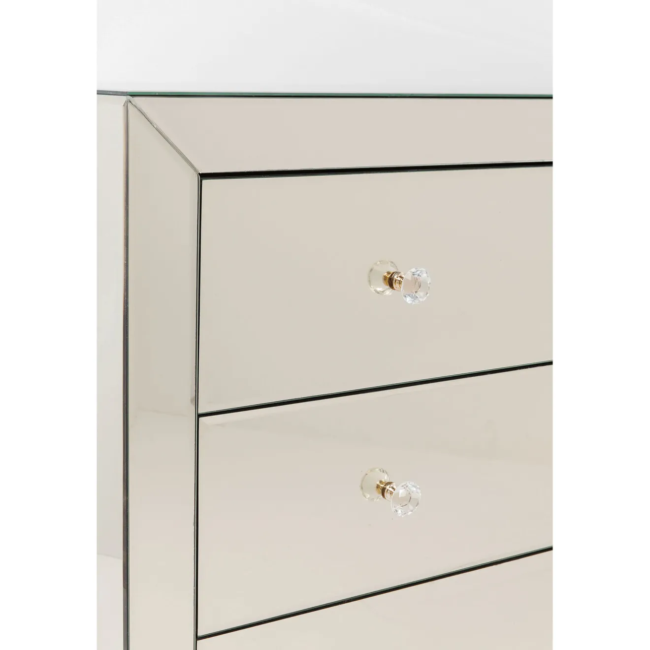 KARE Design Commodes|Commode Luxury Champagne,3-Tiroirs