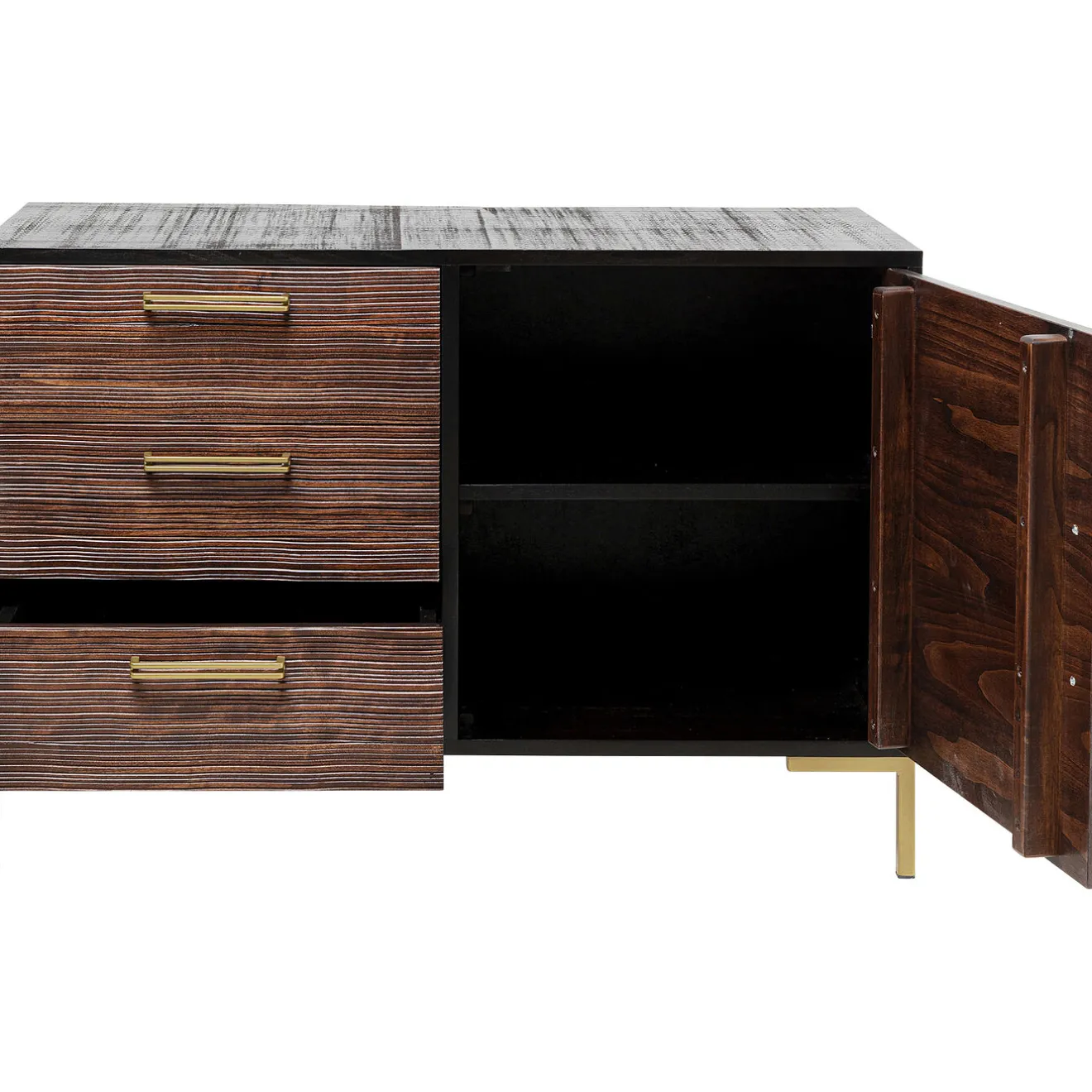 KARE Design Commodes|Commode Olbia Fonce 110X62Cm
