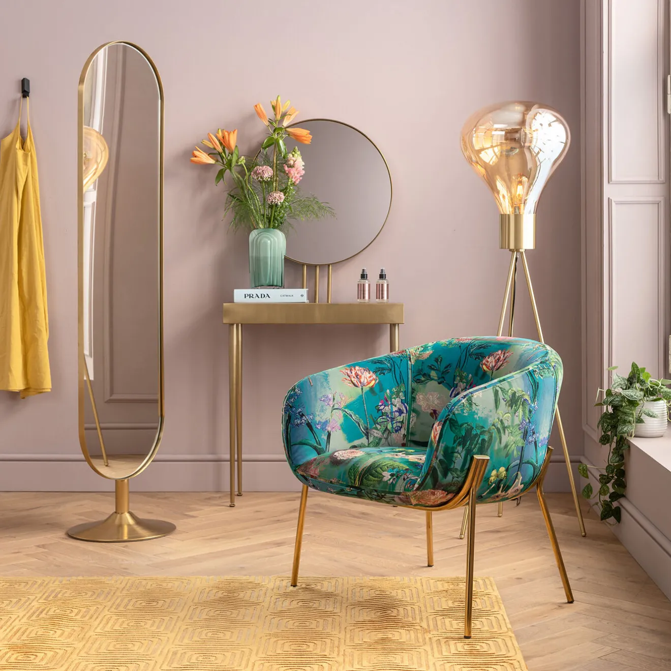 KARE Design Consoles|Console Avec Miroir Curve Art 153X70