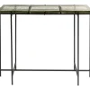 KARE Design Consoles|Console Ice Noir 98X80Cm