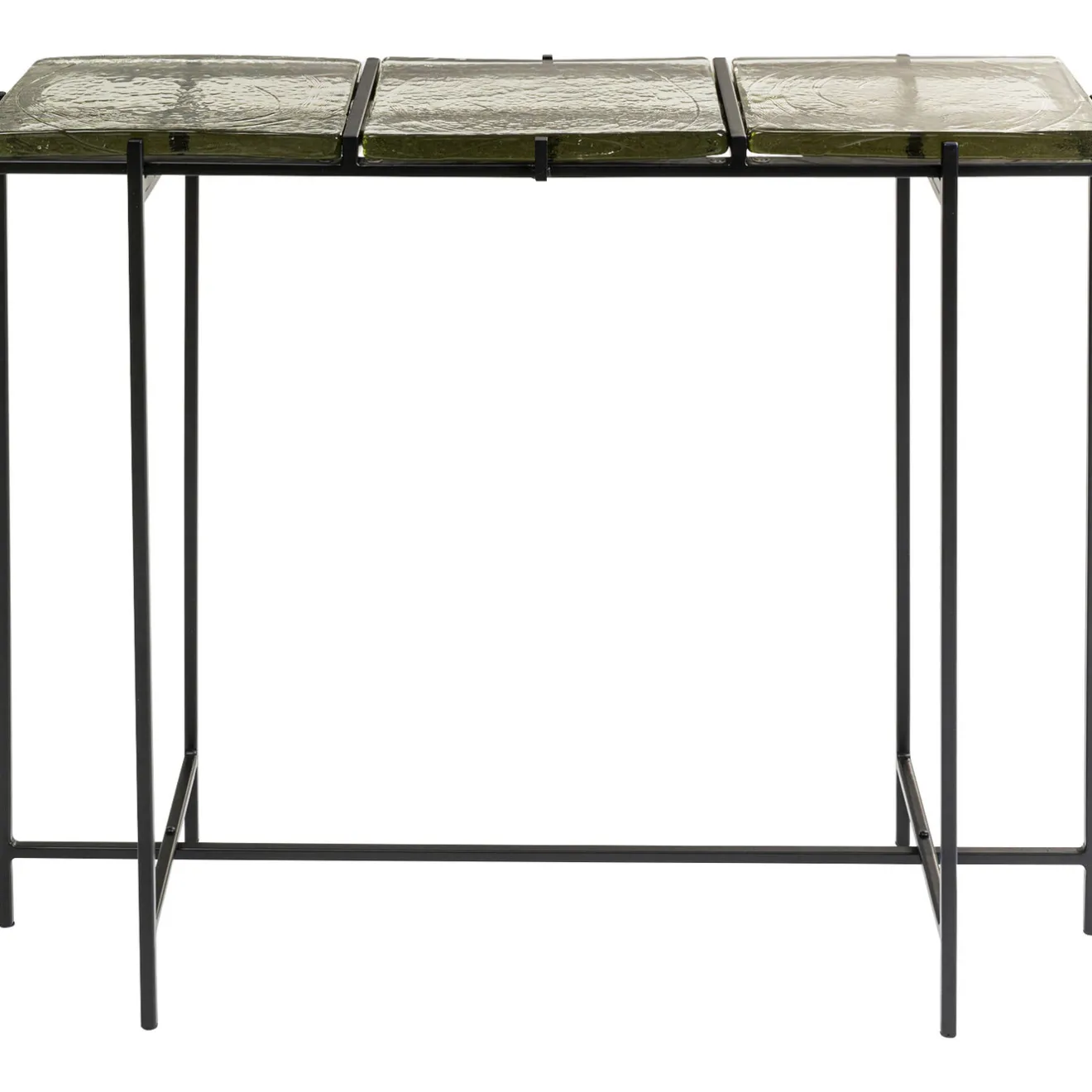 KARE Design Consoles|Console Ice Noir 98X80Cm