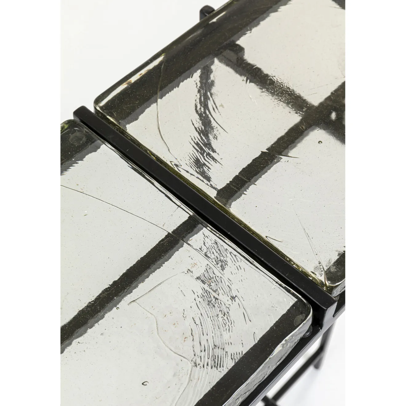 KARE Design Consoles|Console Ice Noir 98X80Cm