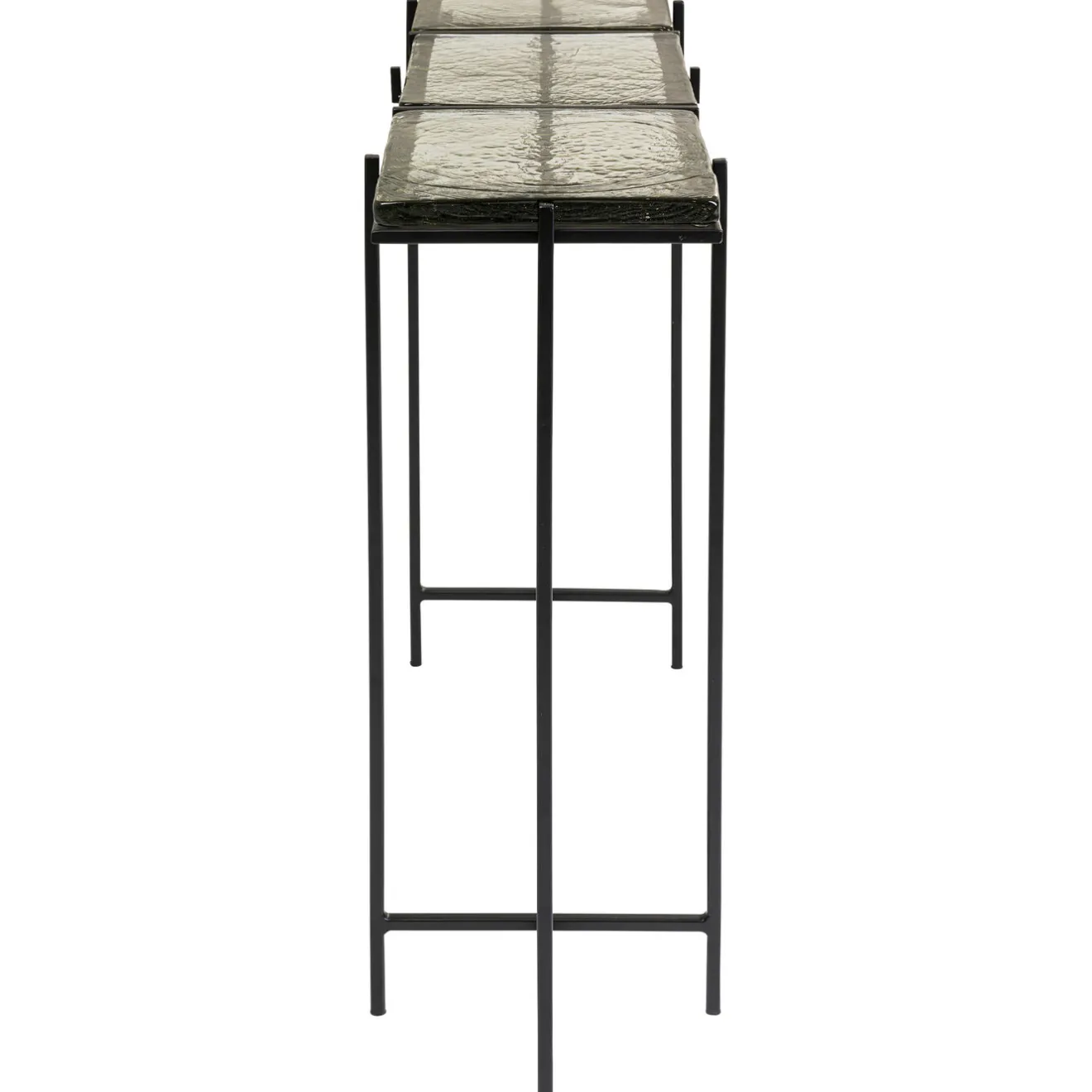 KARE Design Consoles|Console Ice Noir 98X80Cm