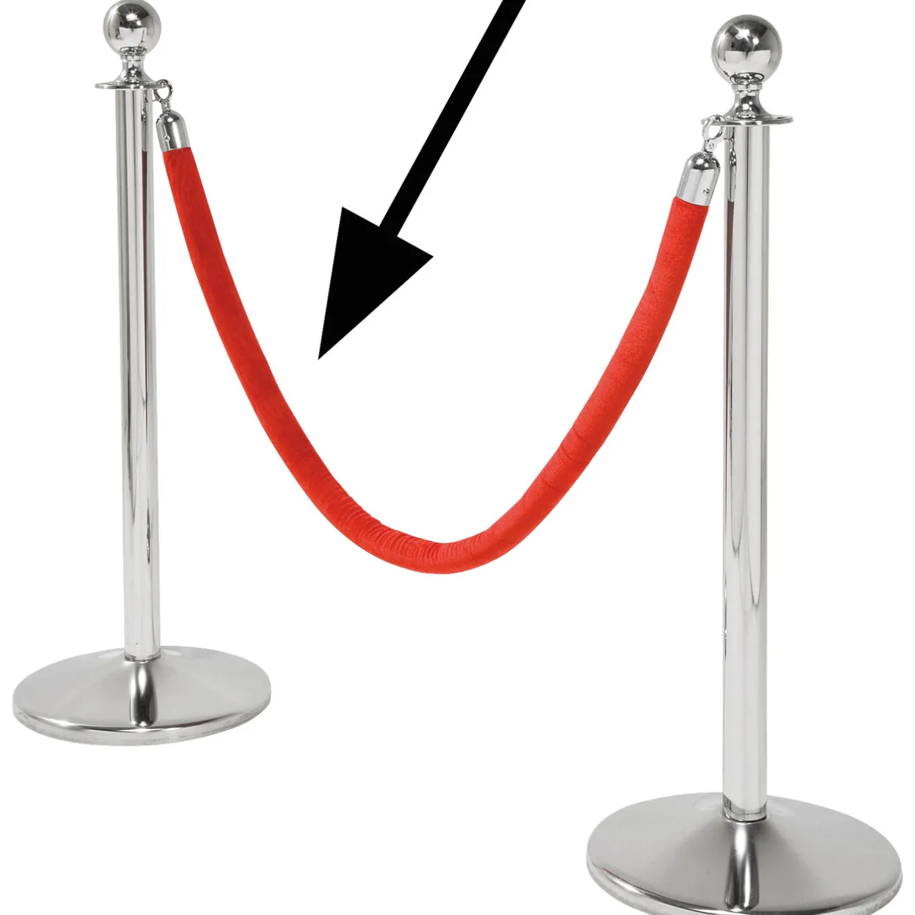 KARE Design Autres Accessoires|Cordon Vip Vegas Rouge