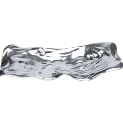 KARE Design Coupes Décoratives|Coupe Décorative Jade Argente 48X22Cm