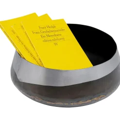 KARE Design Coupes Décoratives|Coupe Décorative Nora Anthracite O21Cm