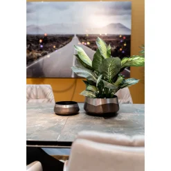 KARE Design Coupes Décoratives|Coupe Décorative Nora Anthracite O30Cm