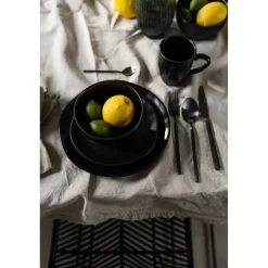 KARE Design Bols Pour Céréales|Coupe Organic Noire O15Cm