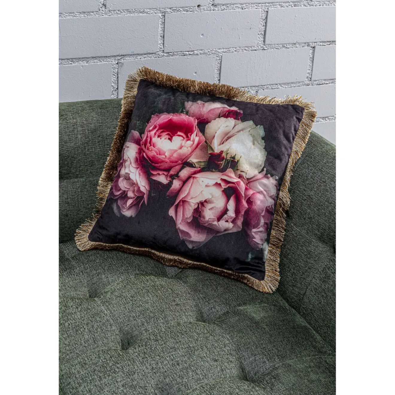 KARE Design Coussins Avec Garnissage|Coussin Blush Roses 45X45
