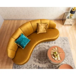 KARE Design Coussins Avec Garnissage|Coussin Cannes Jaune 45X45Cm