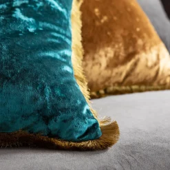 KARE Design Coussins Avec Garnissage|Coussin Cannes Petrole 45X45Cm