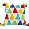 KARE Design Coussins Avec Garnissage|Coussin Colourful Triangles 45X45Cm