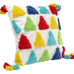 KARE Design Coussins Avec Garnissage|Coussin Colourful Triangles 45X45Cm