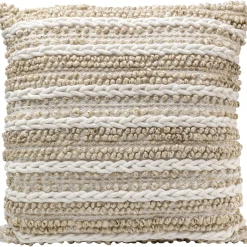 KARE Design Coussins D'Assise|Coussin D Assise Loop Knit Beige 60X60Cm
