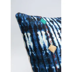 KARE Design Coussins Avec Garnissage|Coussin Desna Patchwork Bleu 60X35Cm