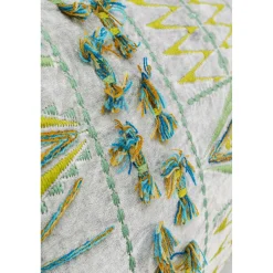 KARE Design Coussins Avec Garnissage|Coussin Desna Patchwork Vert 60X35Cm