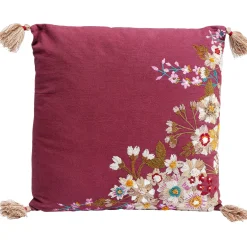 KARE Design Coussins Avec Garnissage|Coussin Embroidery Blossom 50X50Cm