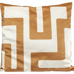 KARE Design Coussins Avec Garnissage|Coussin Labyrinth Rouge 45X45Cm