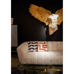 KARE Design Coussins Avec Garnissage|Coussin Labyrinth Rouge 45X45Cm