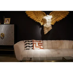 KARE Design Coussins Avec Garnissage|Coussin Labyrinth Rouge 45X45Cm