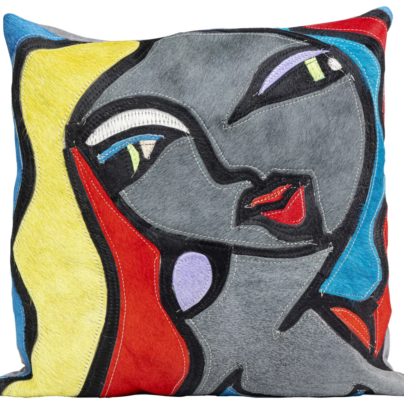 KARE Design Coussins Avec Garnissage|Coussin Monique Blond Hair 40X40Cm