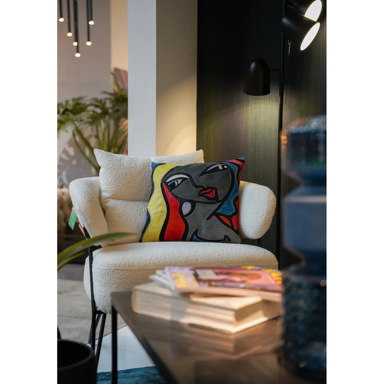 KARE Design Coussins Avec Garnissage|Coussin Monique Blond Hair 40X40Cm