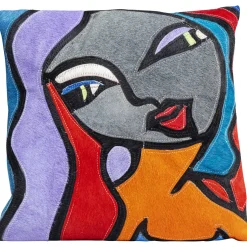 KARE Design Coussins Avec Garnissage|Coussin Monique Purple Hair 40X40Cm