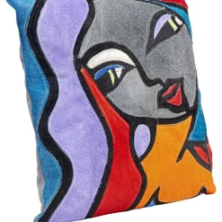 KARE Design Coussins Avec Garnissage|Coussin Monique Purple Hair 40X40Cm