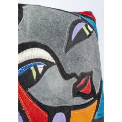 KARE Design Coussins Avec Garnissage|Coussin Monique Purple Hair 40X40Cm