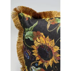 KARE Design Coussins Avec Garnissage|Coussin Sunflower Fringe 45X45Cm