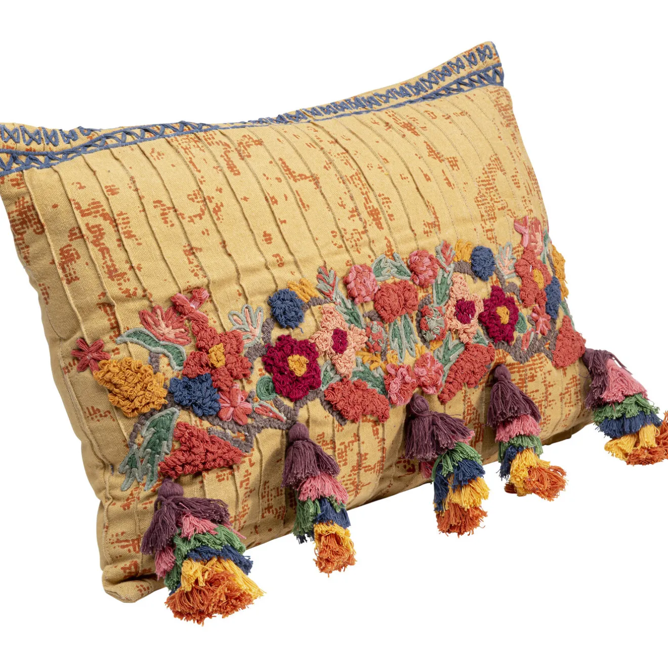 KARE Design Coussins Avec Garnissage|Coussin Textured Tassels 50X35Cm