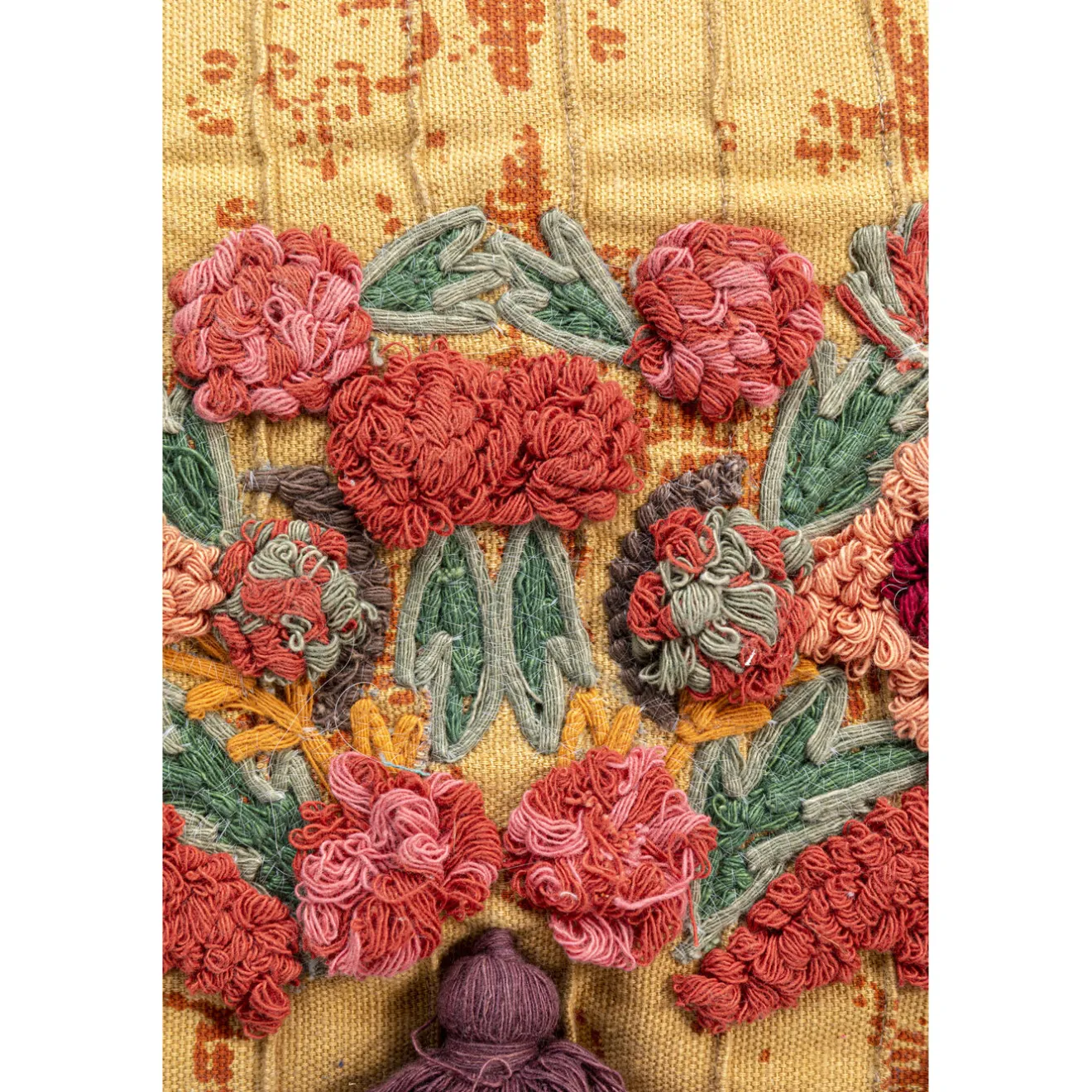 KARE Design Coussins Avec Garnissage|Coussin Textured Tassels 50X35Cm