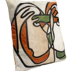 KARE Design Coussins Avec Garnissage|Coussin Thoughts Faces 40X40Cm
