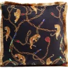 KARE Design Coussins Avec Garnissage|Coussin Tiger Chain Noir 45X45Cm