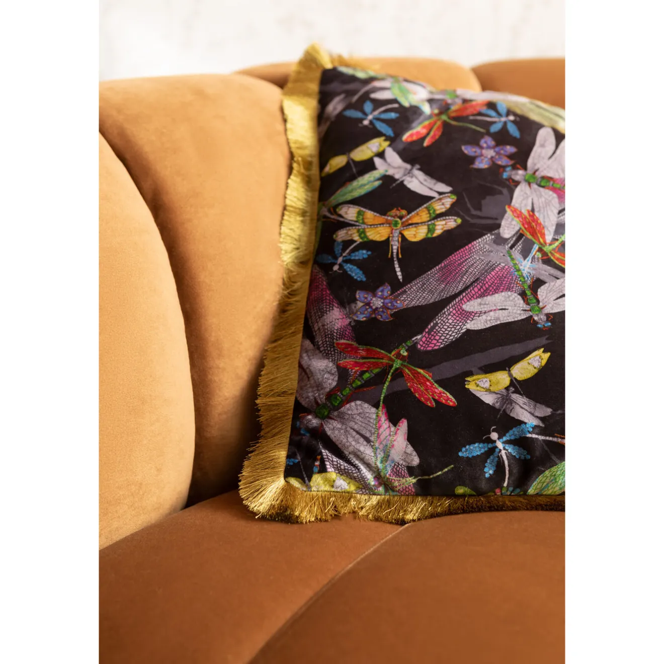 KARE Design Coussins Avec Garnissage|Coussin Tropical Garden Fringe 45X45Cm