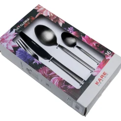 KARE Design Couverts|Couverts Gloria Noir (16-Pcs)